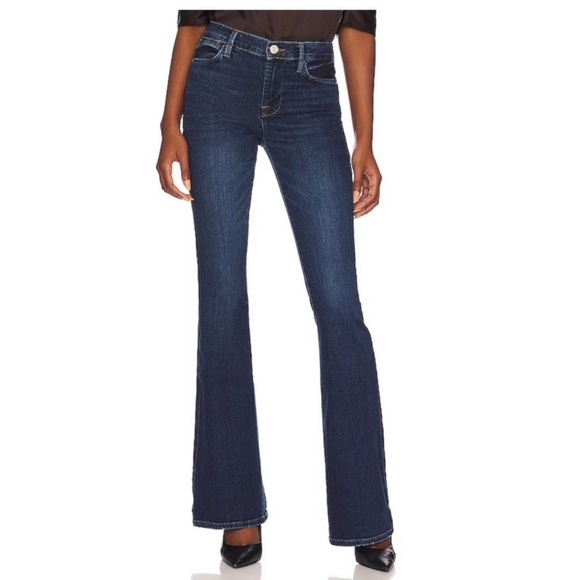 Frame Denim Denim - FRAME Le High Flare Jeans in Roswell.